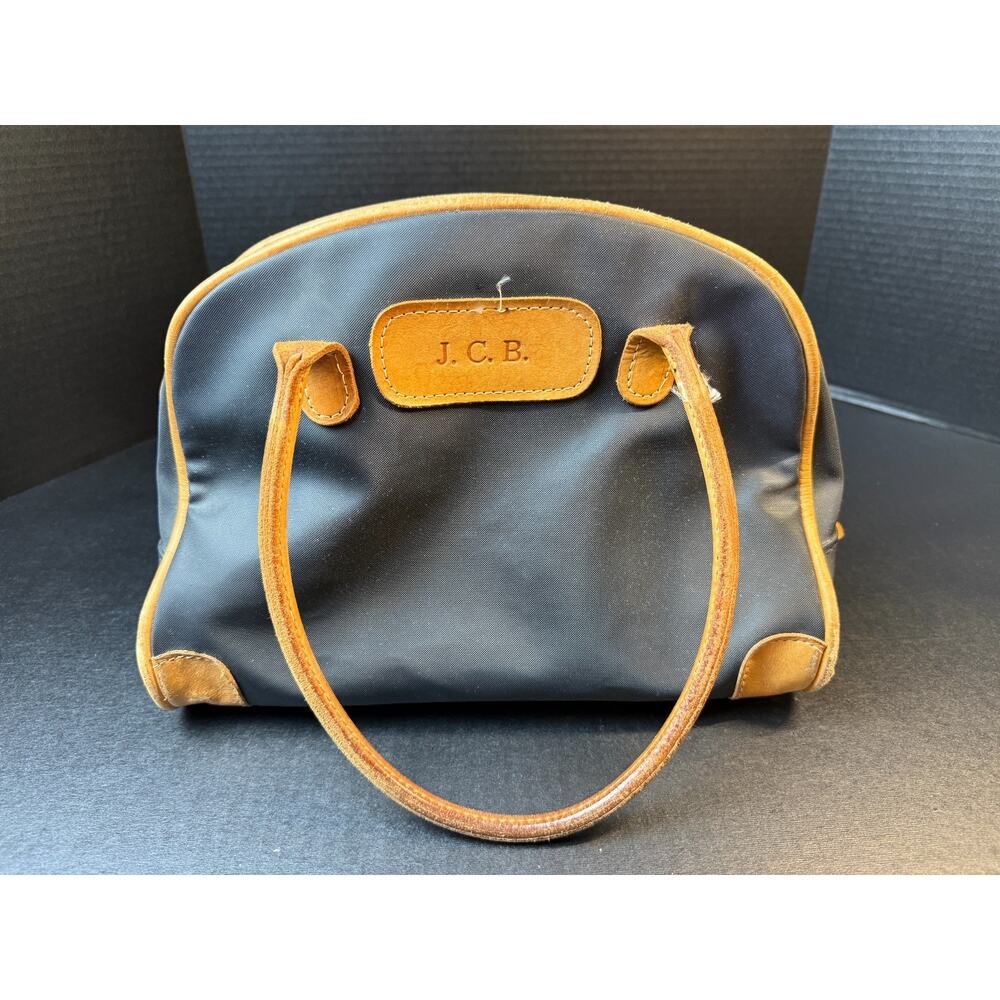 Vintage Jon Hart Satchel Purse Top Handle Black *READ